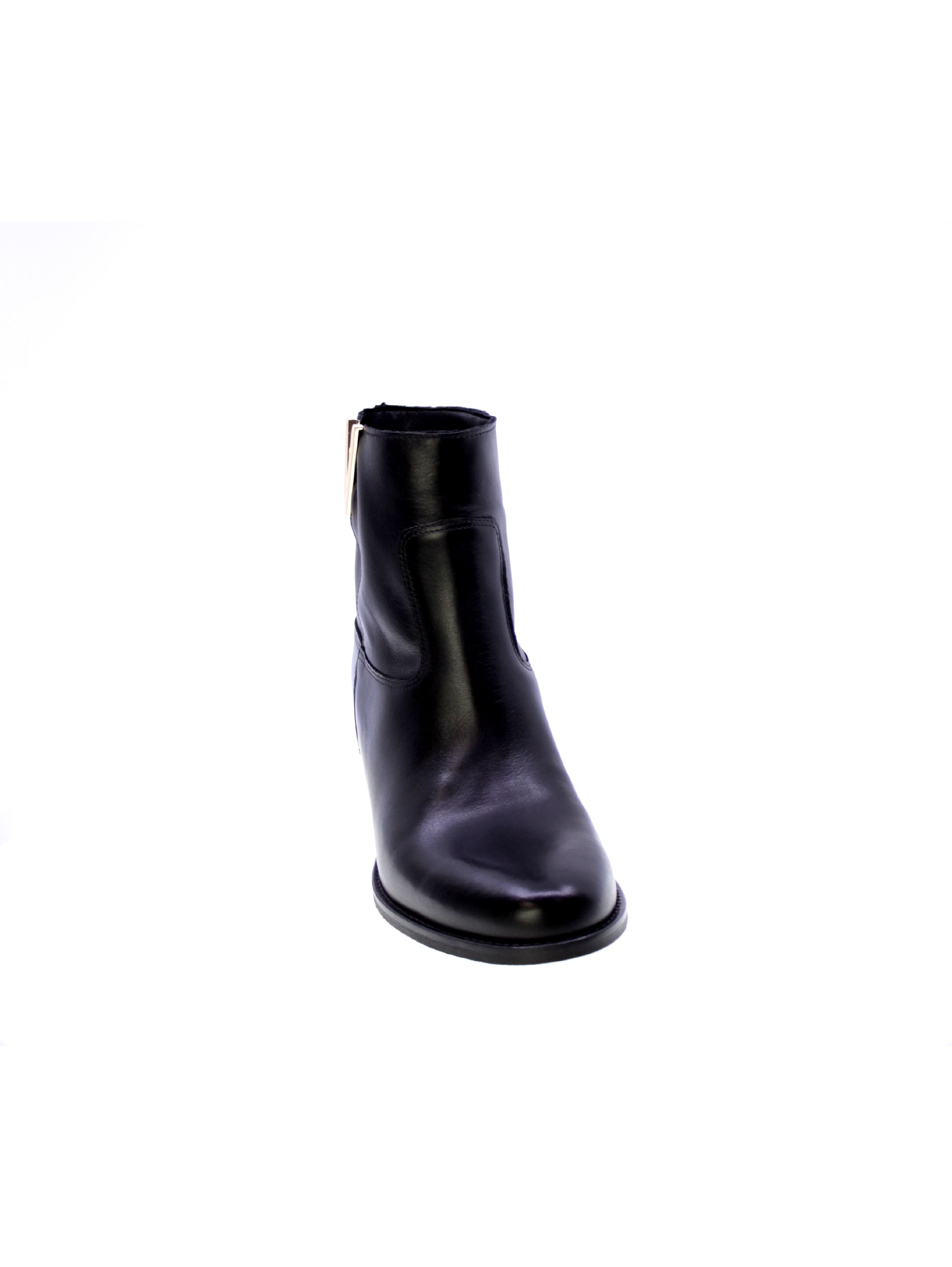 Joy wendel Stivaletto Tronchetto Rialzo Interno Donna Nero 229/25