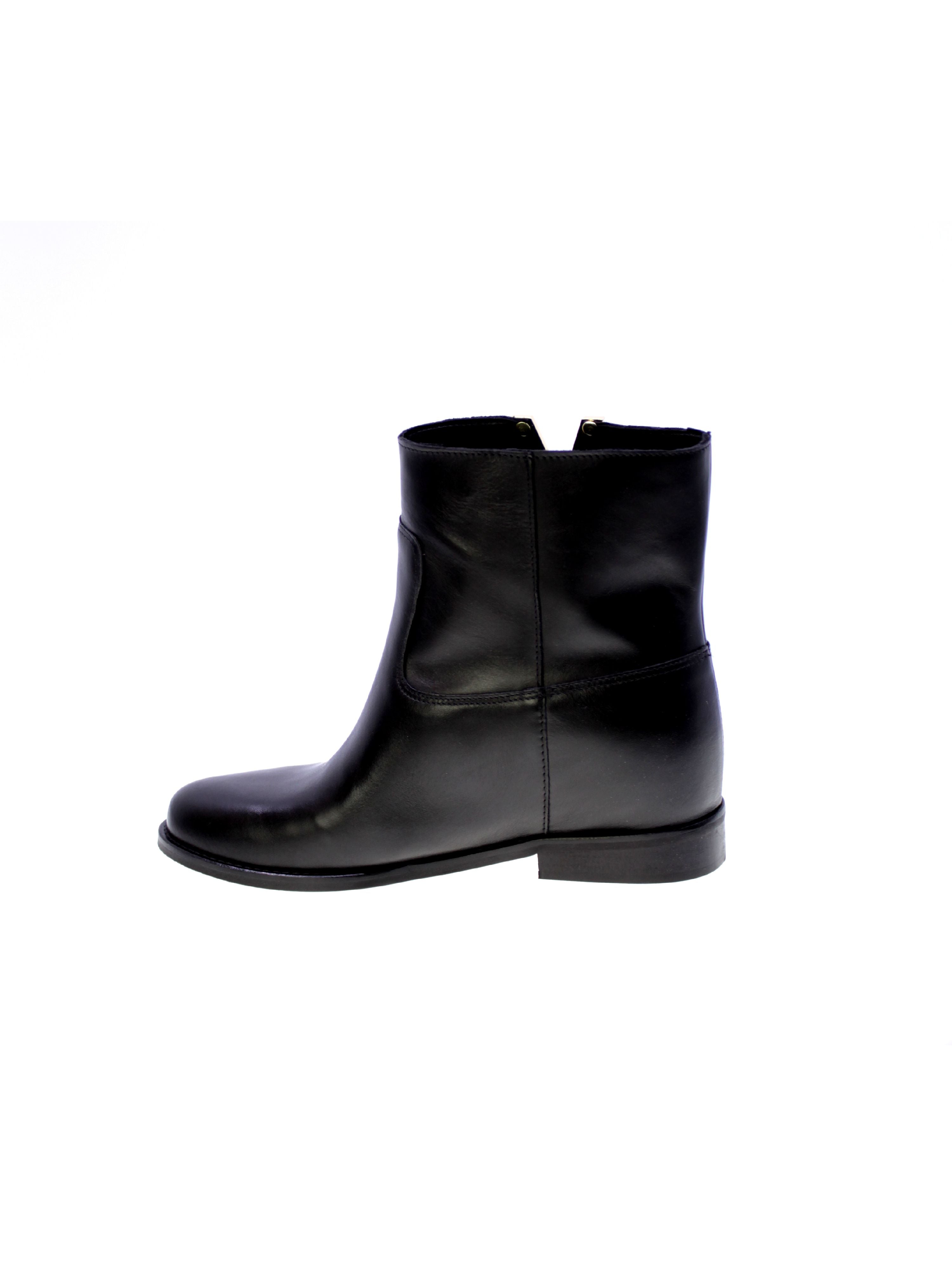 Joy wendel Stivaletto Tronchetto Rialzo Interno Donna Nero 229/25