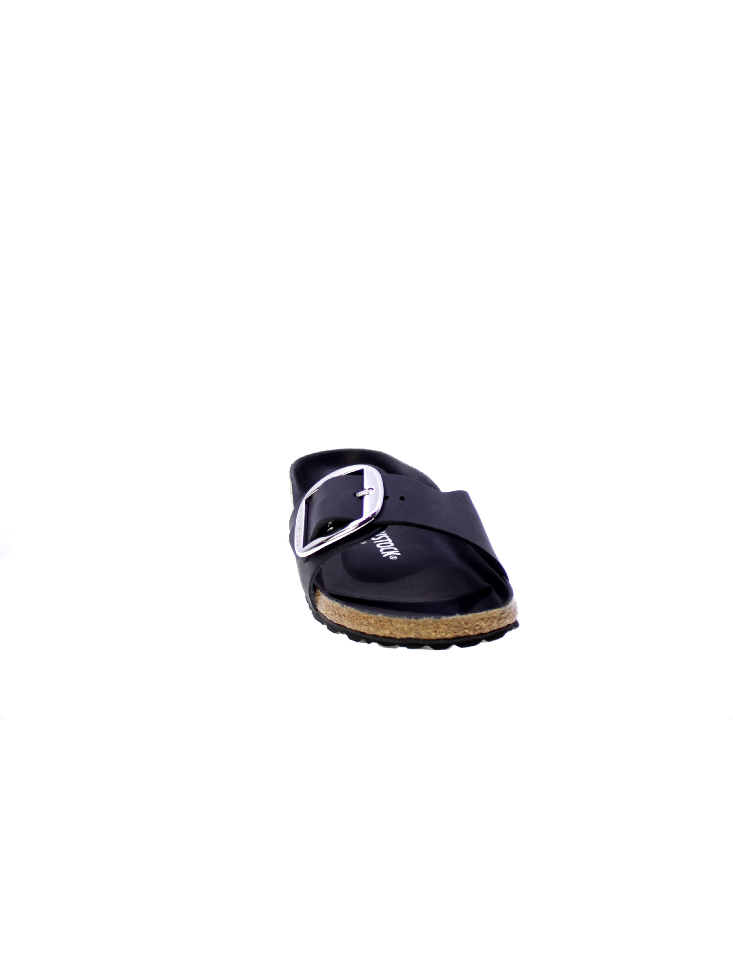 Birkenstock Sandalo Mules Donna Nero Madrid big buckle