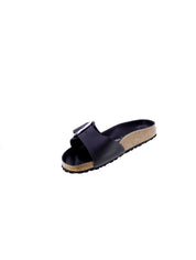 Birkenstock Sandalo Mules Donna Nero Madrid big buckle