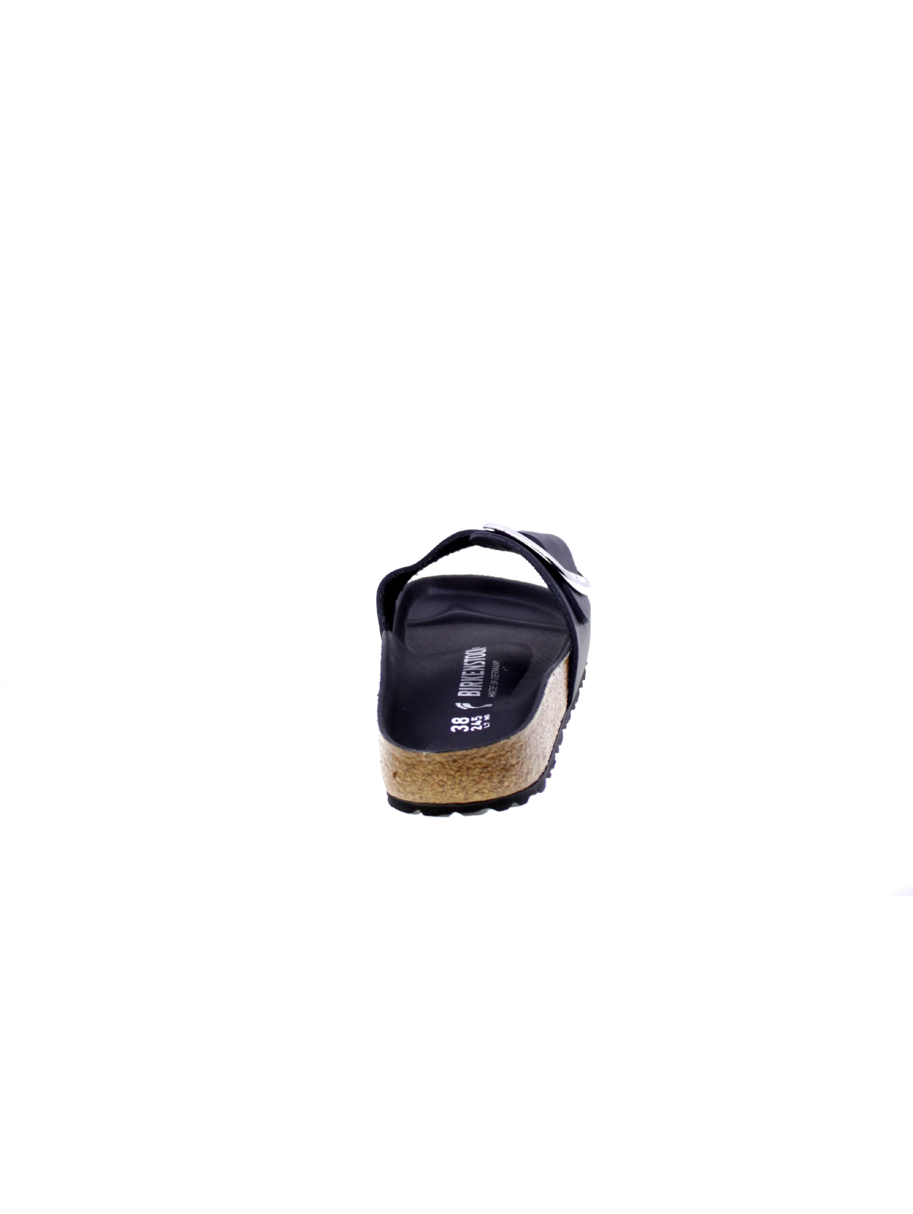 Birkenstock Sandalo Mules Donna Nero Madrid big buckle