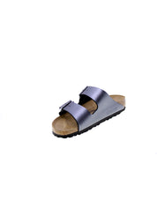 Birkenstock Sandalo Donna Iron Metallic Black Arizona