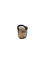 Birkenstock Sandalo Donna Iron Metallic Black Arizona
