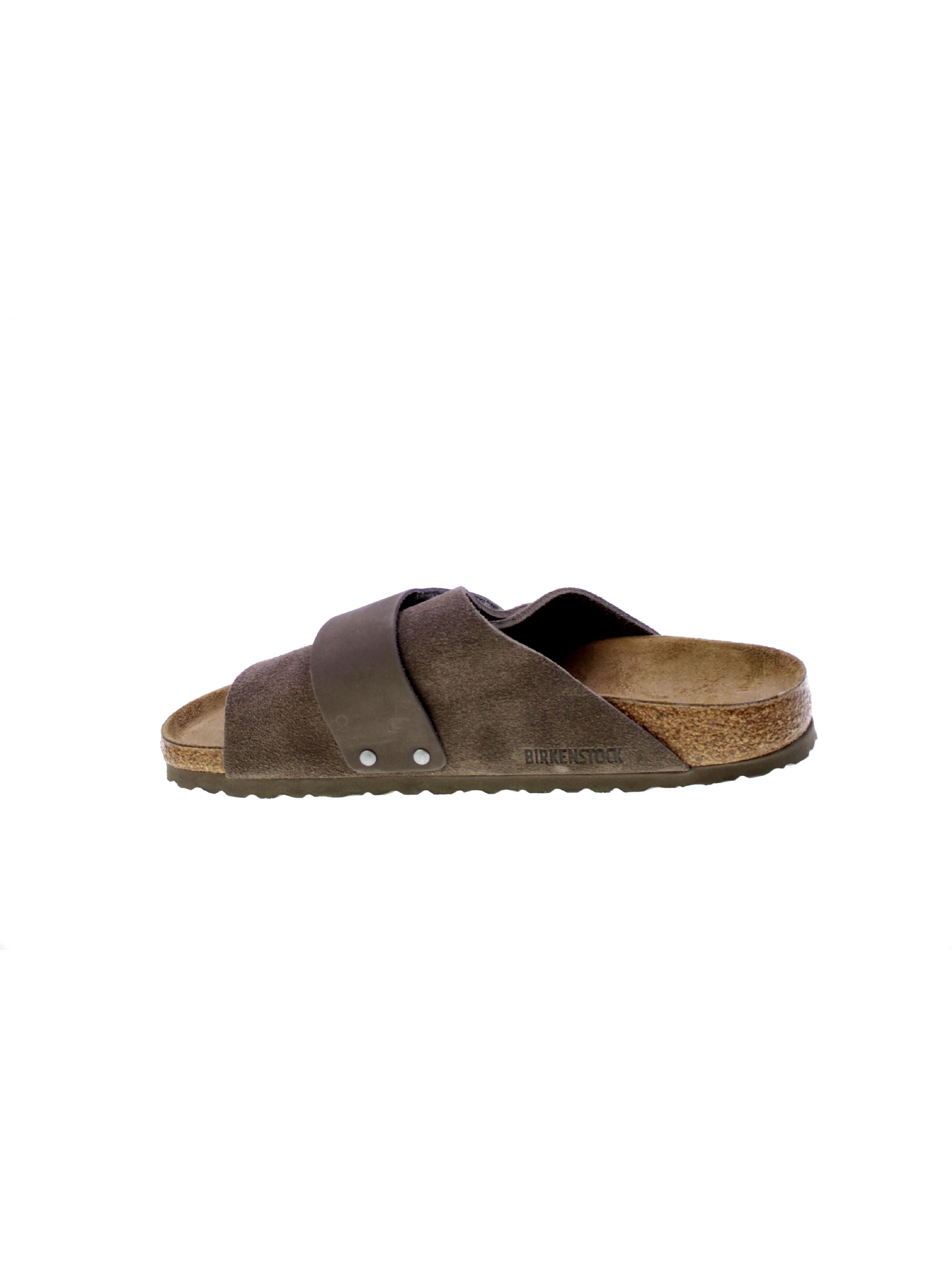 Birkenstock Sandalo Uomo Grigio Kyoto Concrete Gray