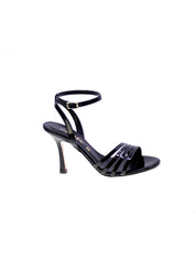 Nacree Sandalo Strisce Donna Nero 4858a019