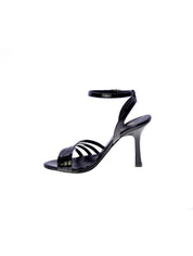 Nacree Sandalo Strisce Donna Nero 4858a019