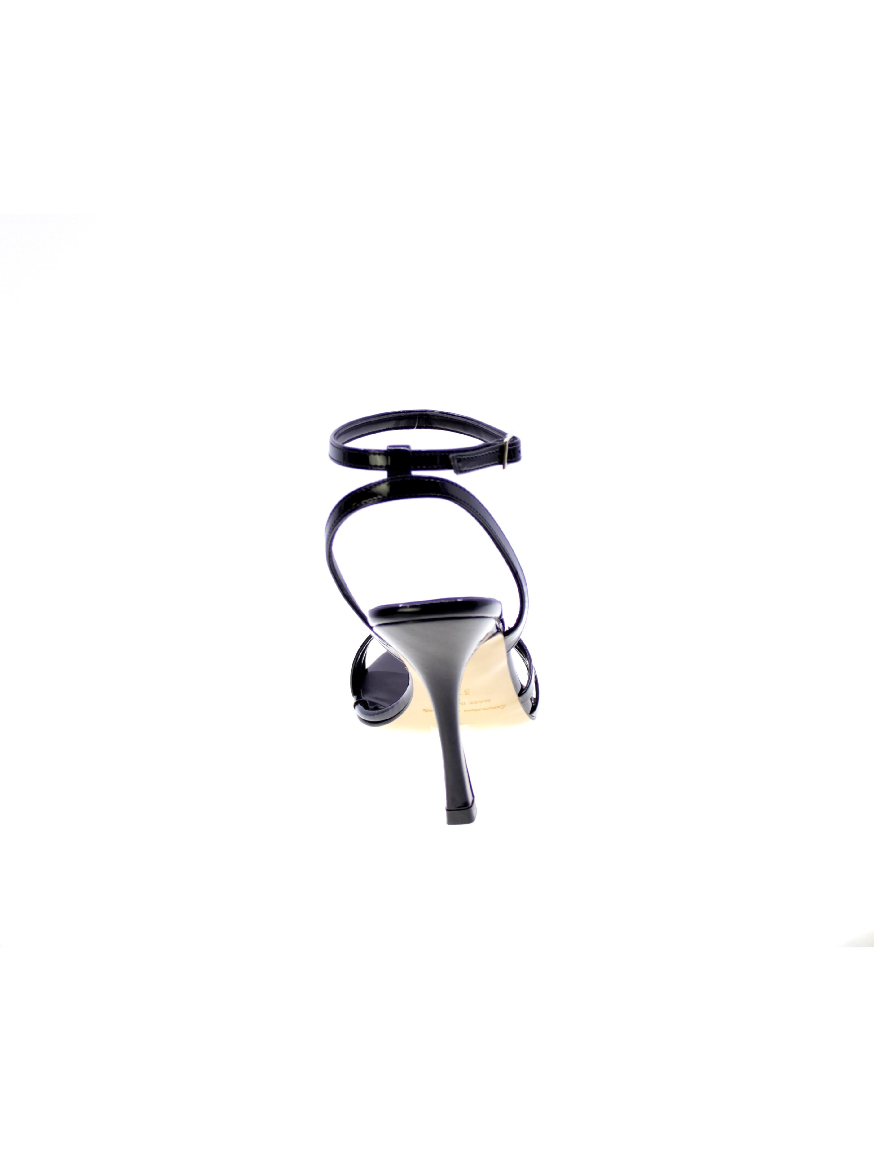 Nacree Sandalo Strisce Donna Nero 4858a019