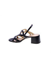 Nacree Sandalo Accollato Donna Nero 764009