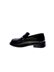 Lorenzo mari Mocassino Penny Donna Nero Ginevra01
