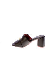 Lorenzo mari Sandalo Mules Donna Testa di moro Fresia07