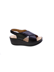 Enval soft Sandalo Donna Nero 5783700