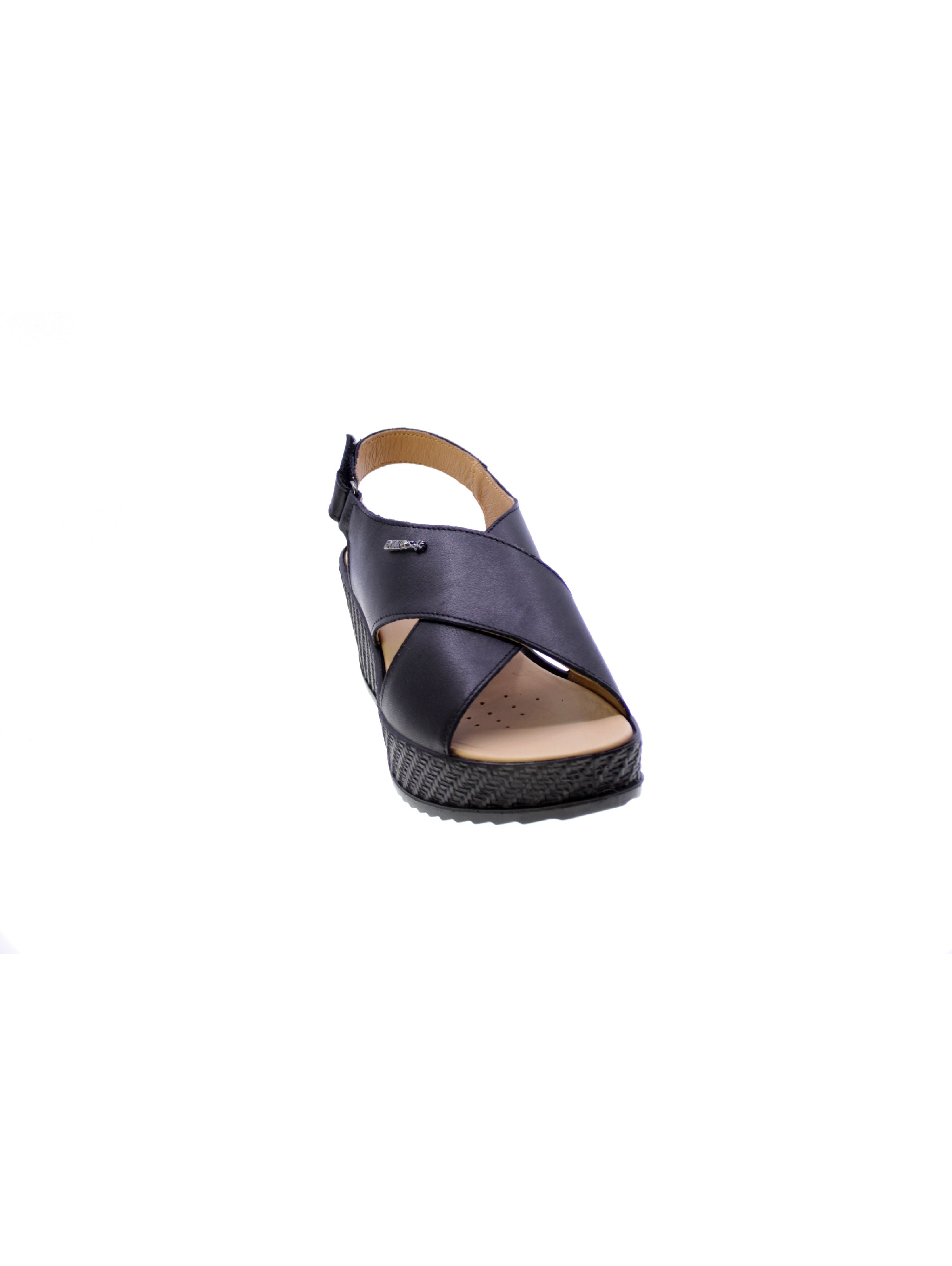 Enval soft Sandalo Donna Nero 5783700