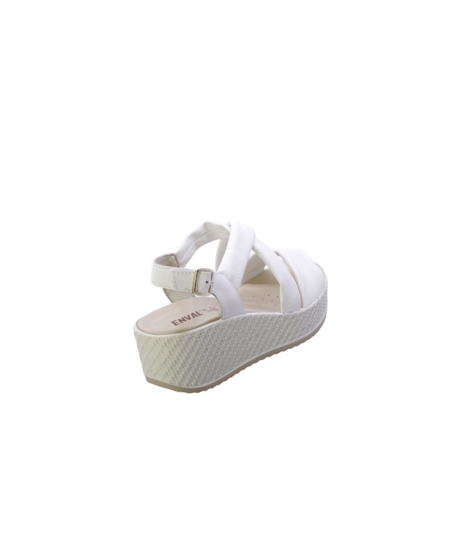 Enval soft Sandalo Donna Bianco 5783511
