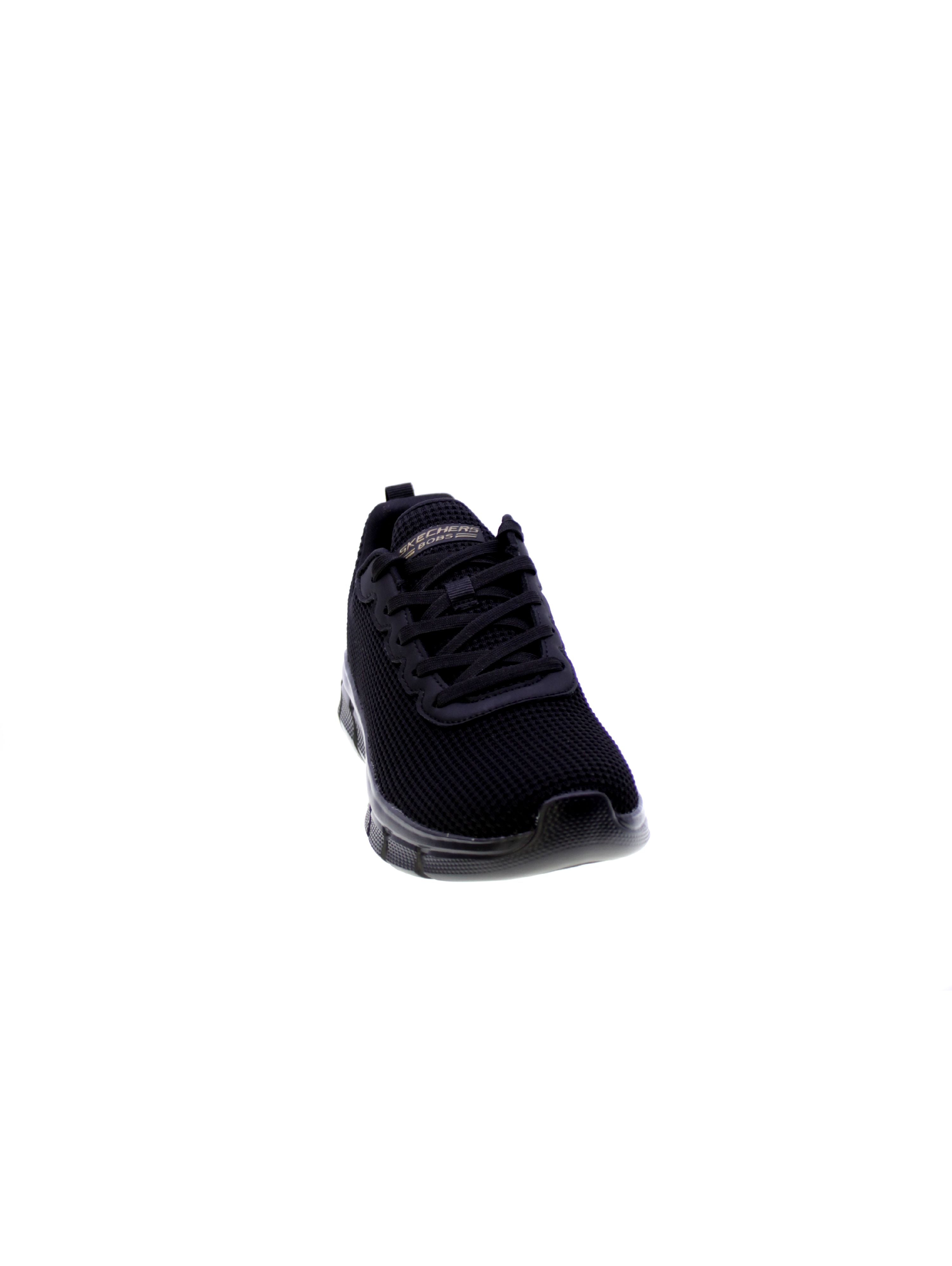 Skechers Sneakers Donna Nero 117346b/25 Bobs Flex Visionary Essence