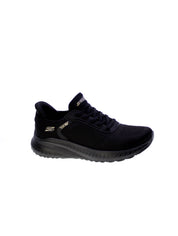 Skechers Sneakers Donna Nero 117497bbk Bobs Squad C Current Muse