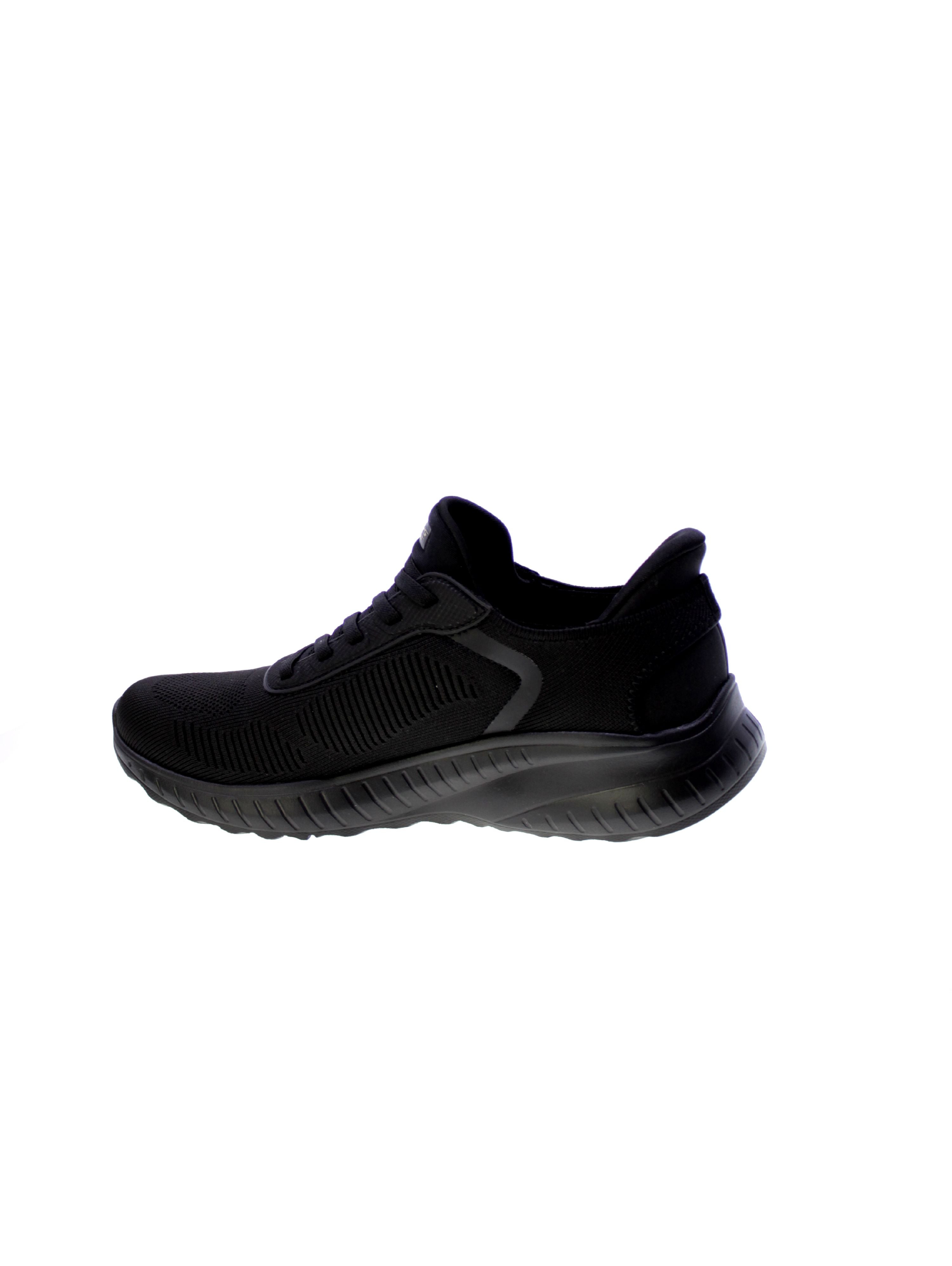 Skechers Sneakers Donna Nero 117497bbk Bobs Squad C Current Muse