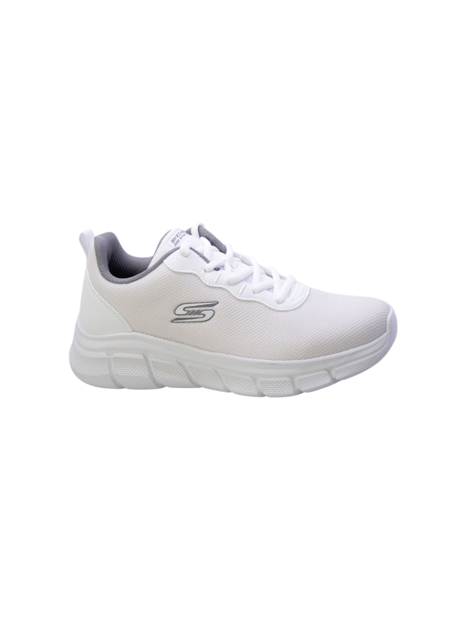 Skechers Sneakers Uomo Bianco 118109w Bobs B Flex Icy Edge