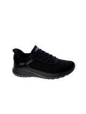 Skechers Sneakers Uomo Nero 118312bbk Bobs Squad Chaos Solid Step