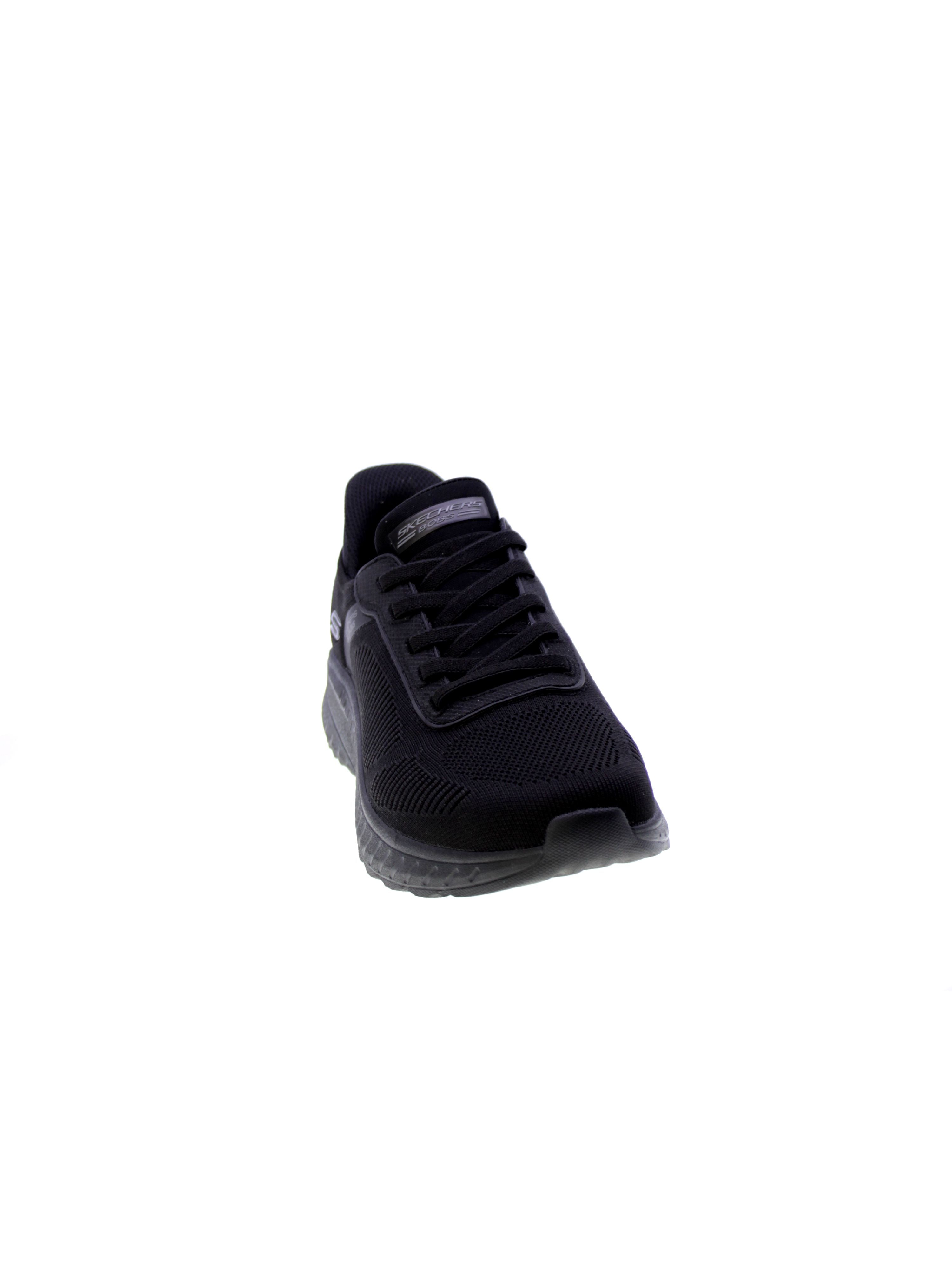 Skechers Sneakers Uomo Nero 118312bbk Bobs Squad Chaos Solid Step