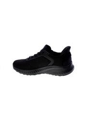 Skechers Sneakers Uomo Nero 118312bbk Bobs Squad Chaos Solid Step