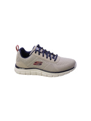Skechers Sneakers Uomo Taupe/Blue 232758tpnv Track Leshur