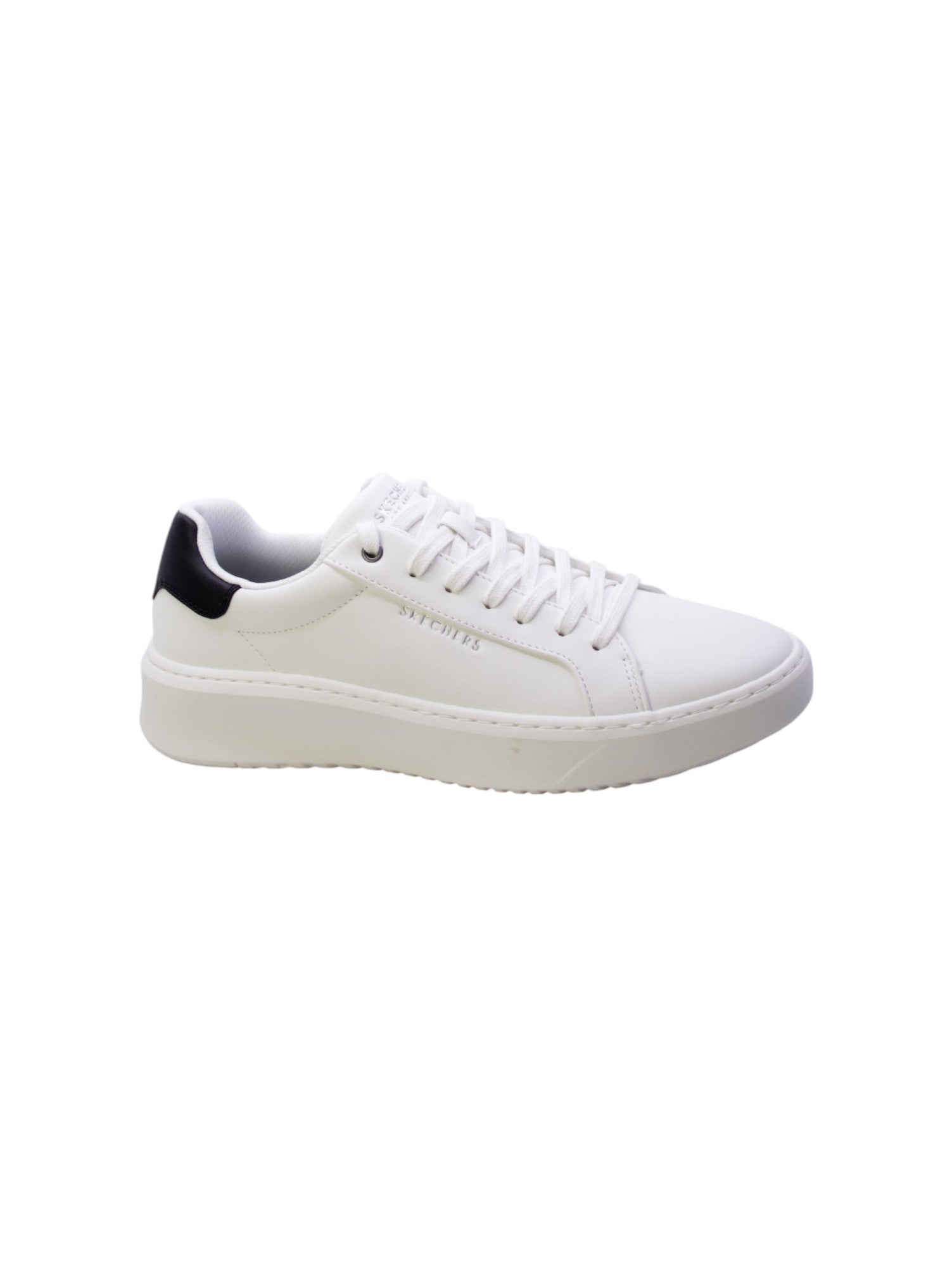 Skechers Sneakers Uomo Bianco 183175wht Court Break Suit Sneaker