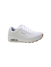 Skechers Sneakers Uomo Bianco 52458wht/25 Uno Stand On Air