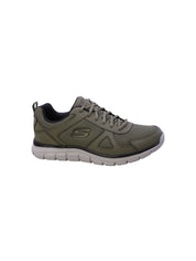 Skechers Sneakers Uomo Verde/Nero 52631olbk/25 Track Scloric