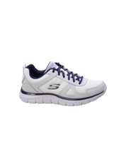 Skechers Sneakers Uomo Bianco/Blue 52631wnv/25 Track Scloric