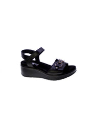 Enval soft Sandalo Donna Nero 7792100
