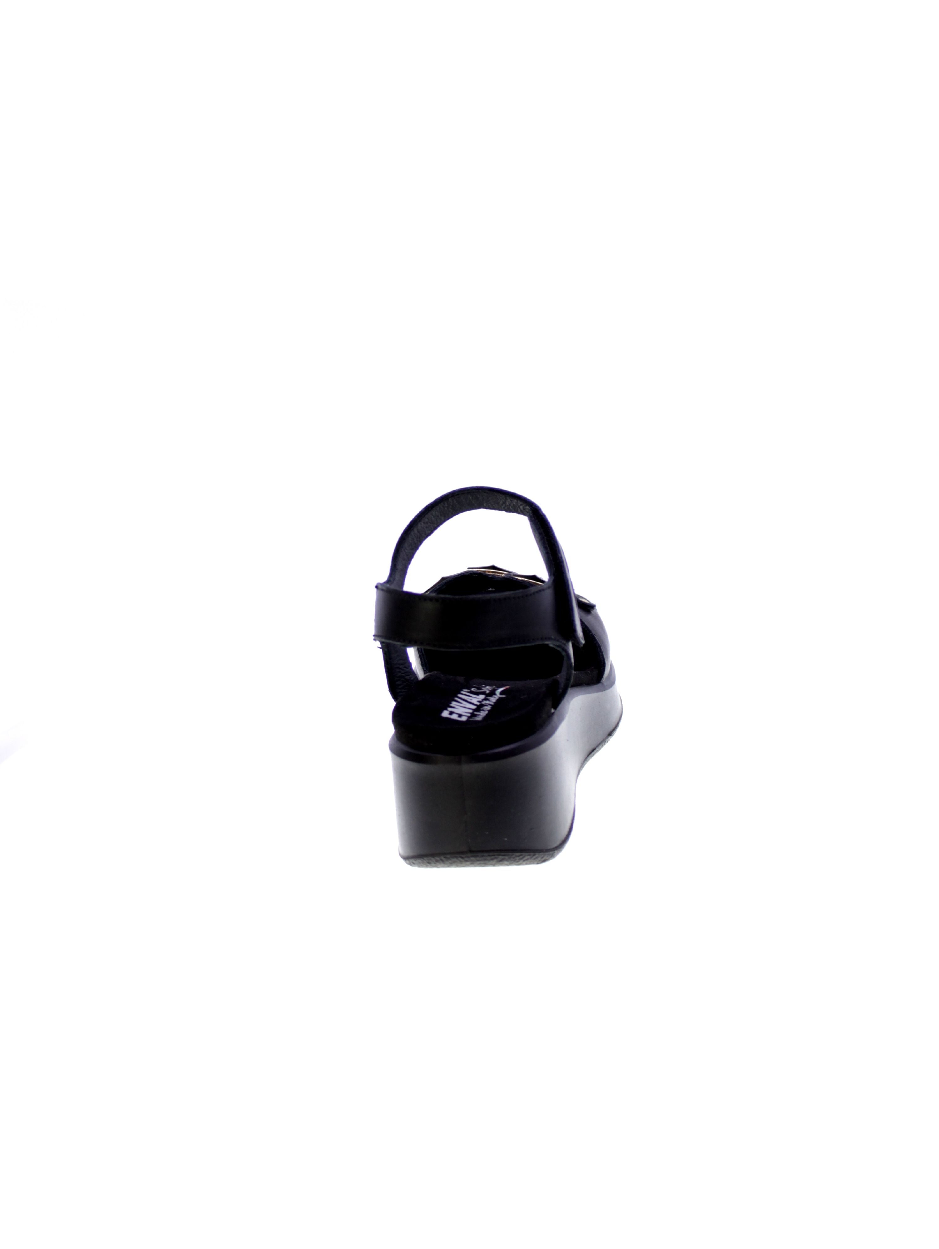 Enval soft Sandalo Donna Nero 7792100