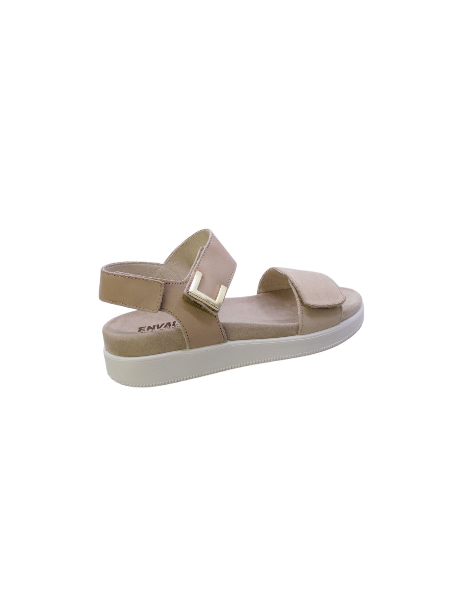 Enval soft Sandalo Doppio Strappo Donna Beige 7788522