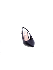 Ferre Decollete Tallone Aperto Donna Nero F-050