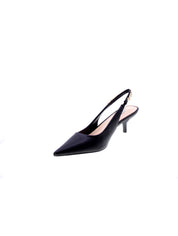 Ferre Decollete Tallone Aperto Donna Nero F-050