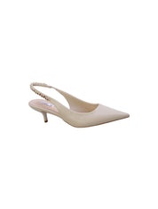 Ferre Decollete Tallone Aperto Donna Beige F-050