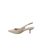 Ferre Decollete Tallone Aperto Donna Beige F-050