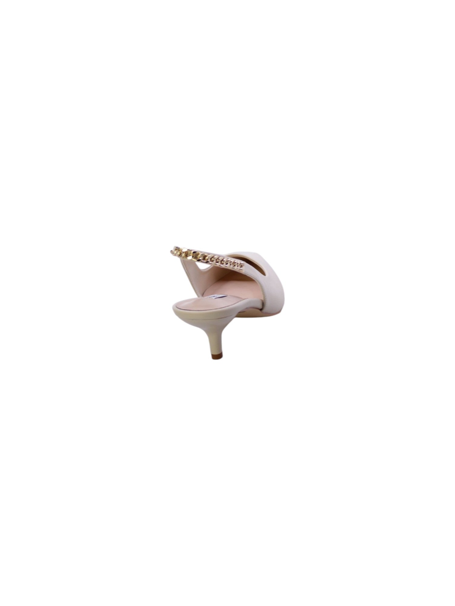 Ferre Decollete Tallone Aperto Donna Beige F-050