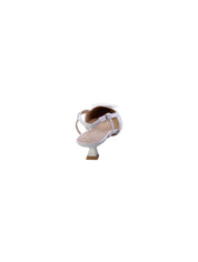 Ferre Decollete Tallone Aperto Rafia Donna Bianco F-210