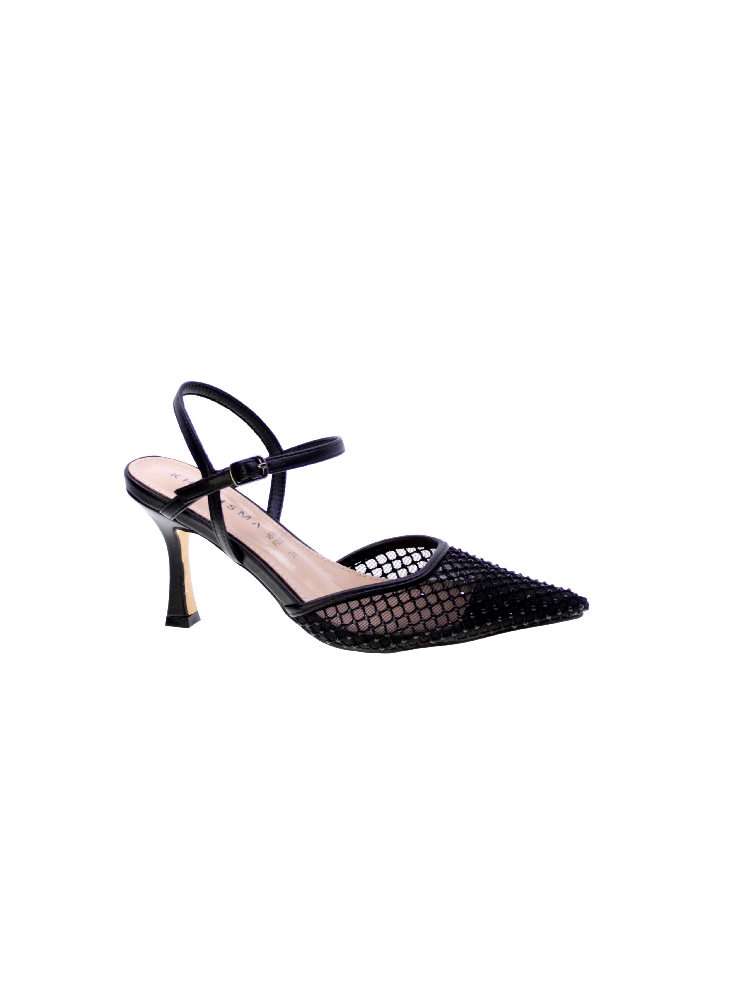 Kharisma Decollete Tallone Aperto Donna Nero 9166