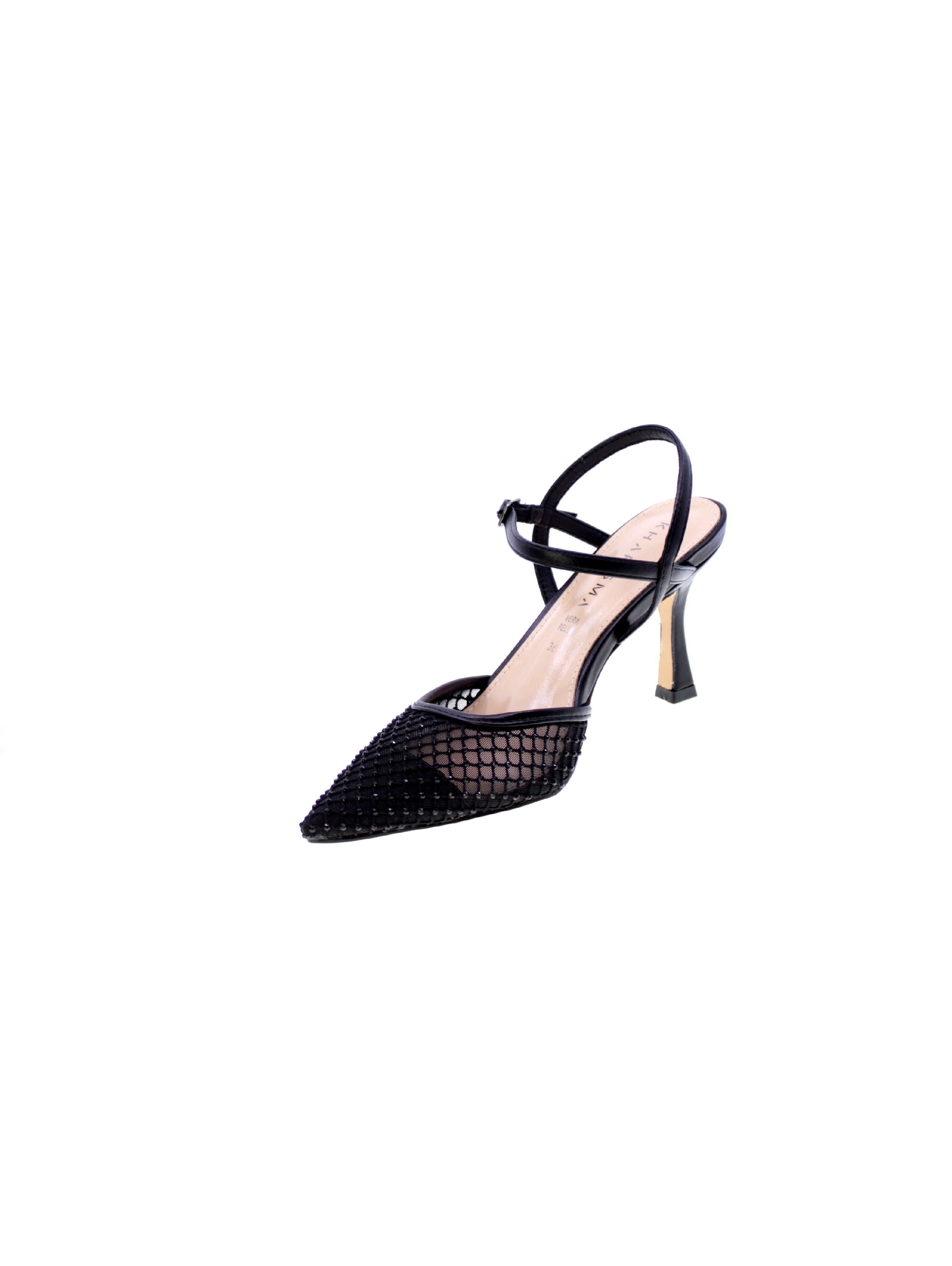 Kharisma Decollete Tallone Aperto Donna Nero 9166