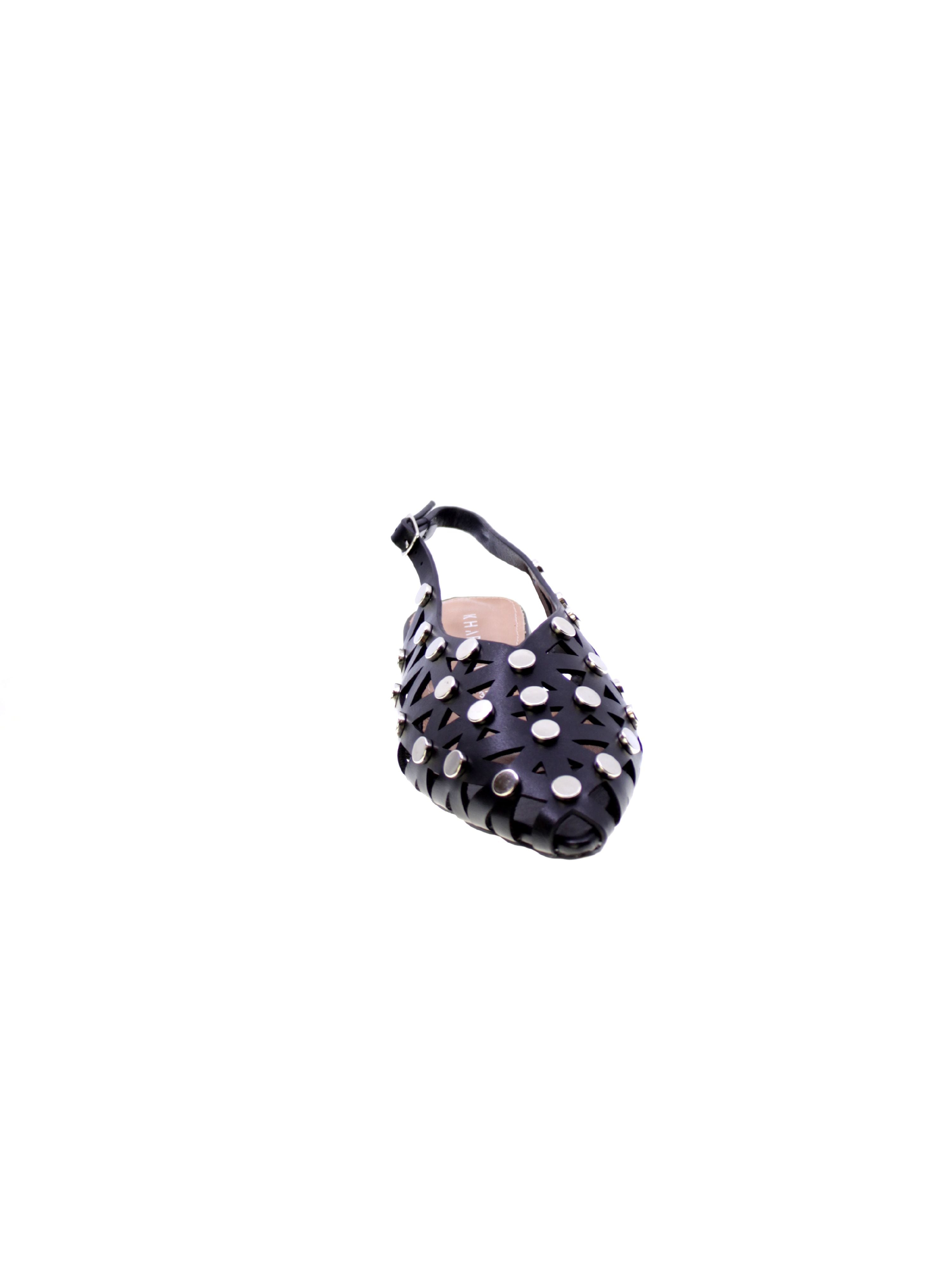 Kharisma Decollete Basso Tallone Aperto Donna Nero 9049