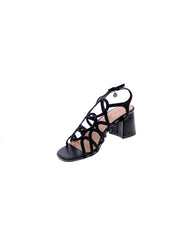 Kharisma Sandalo Strass Donna Nero 9507