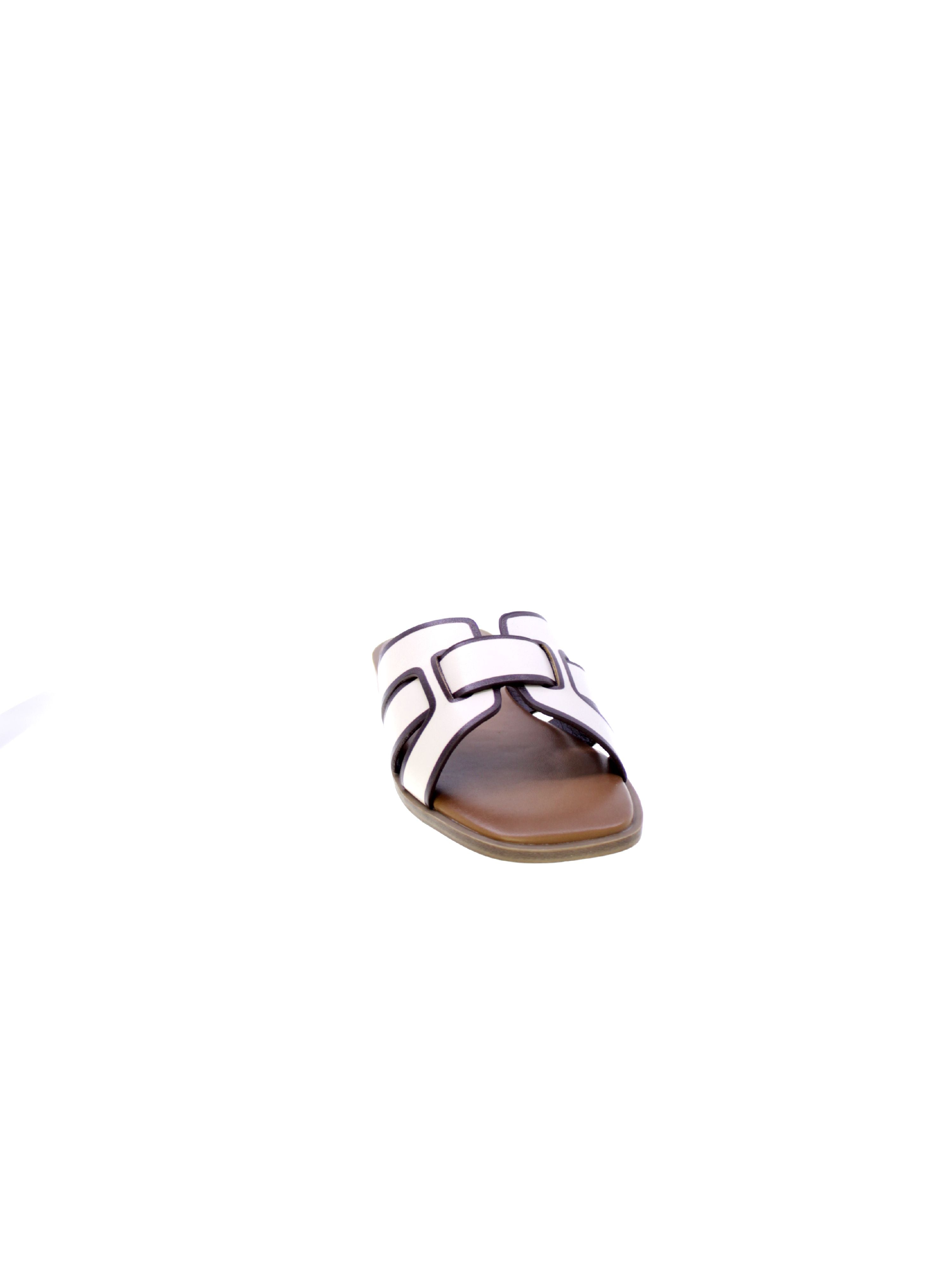 Kharisma Sandalo Mules Basso Donna Avorio 9221