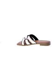 Kharisma Sandalo Mules Basso Donna Avorio 9221