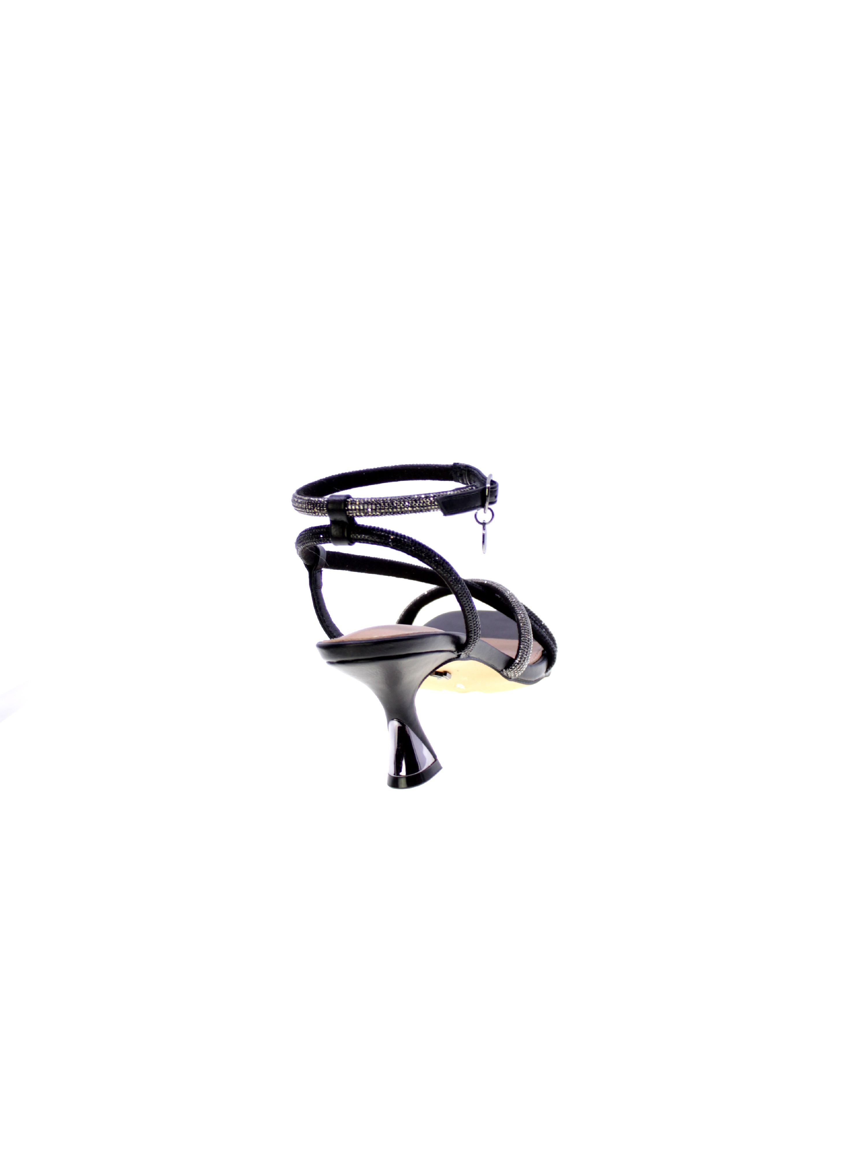 Kharisma Sandalo Strass Donna Nero 9575