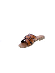 Kharisma Sandalo Mules Basso Donna Cuoio 9221