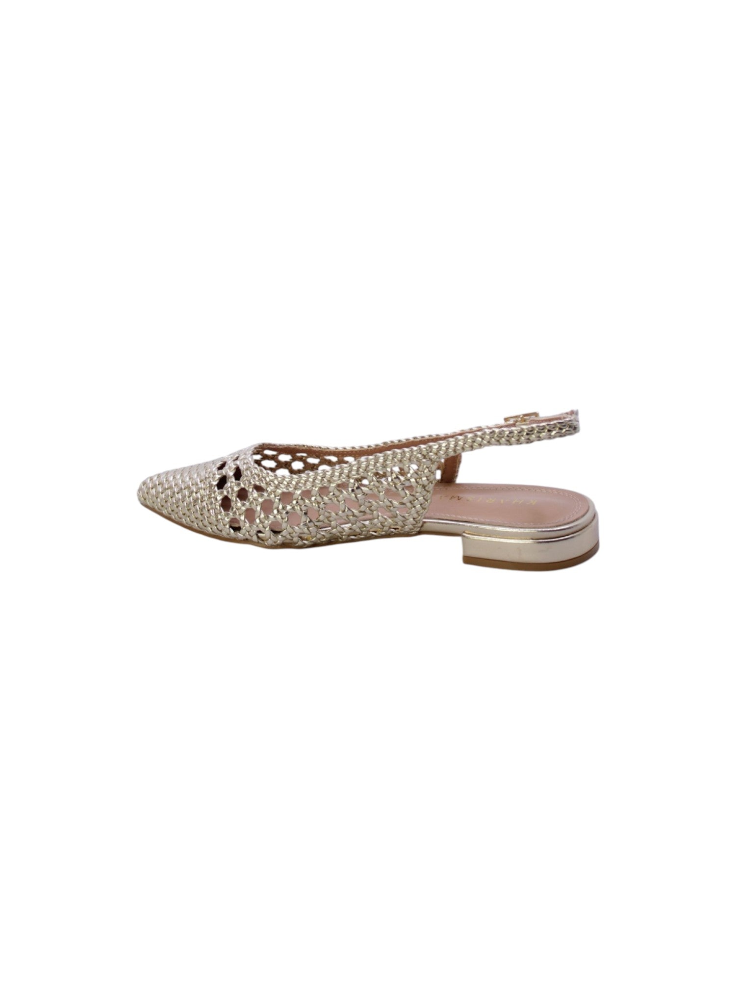 Kharisma Decollete Basso Tallone Aperto Donna Oro 9044