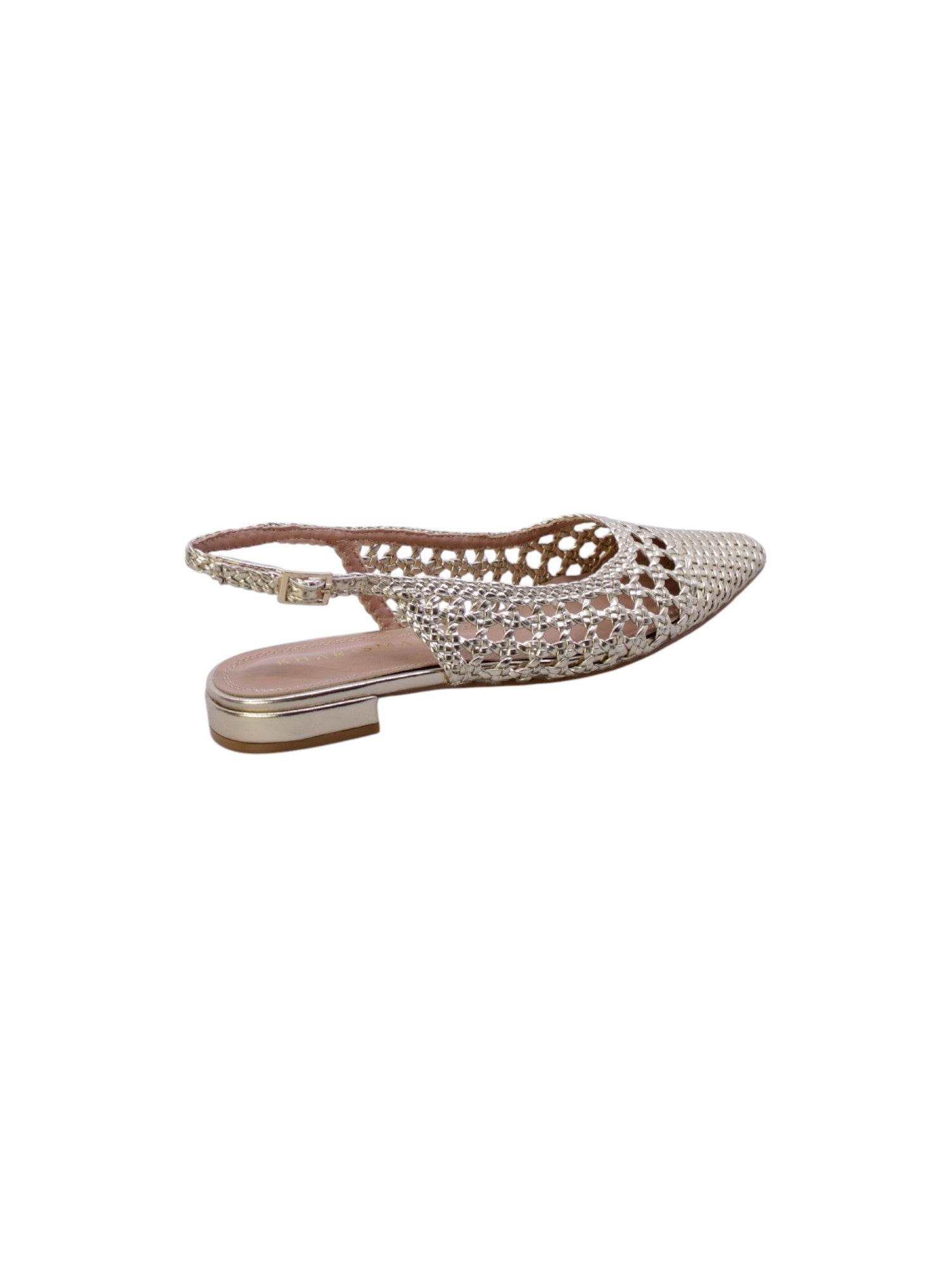 Kharisma Decollete Basso Tallone Aperto Donna Oro 9044