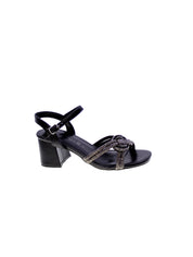 Kharisma Sandalo Strass Donna Nero 9514