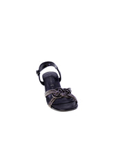 Kharisma Sandalo Strass Donna Nero 9514